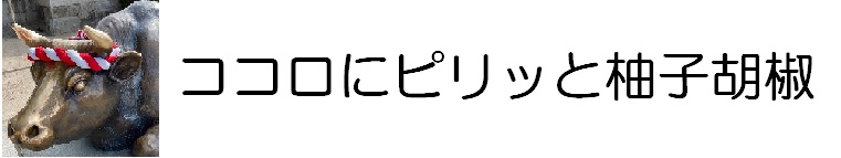 ココロにピリッと柚子胡椒